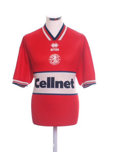 1997-98 Middlesbrough Home Shirt XL Football Shirt