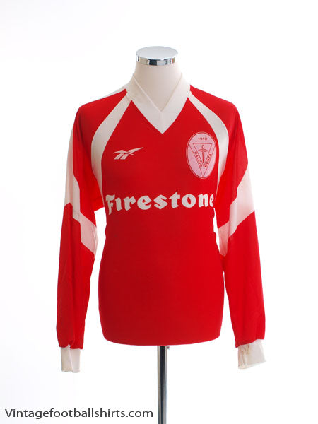 1997-98 Monza Home Shirt L/S L Football Shirt