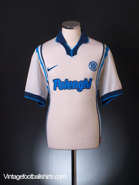 1997-98 Napoli Away Shirt XL Football Shirt