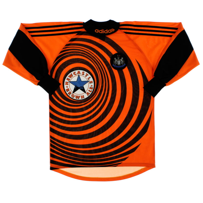 1997-98 Newcastle adidas Goalkeeper Shirt S.Boys Football Shirt