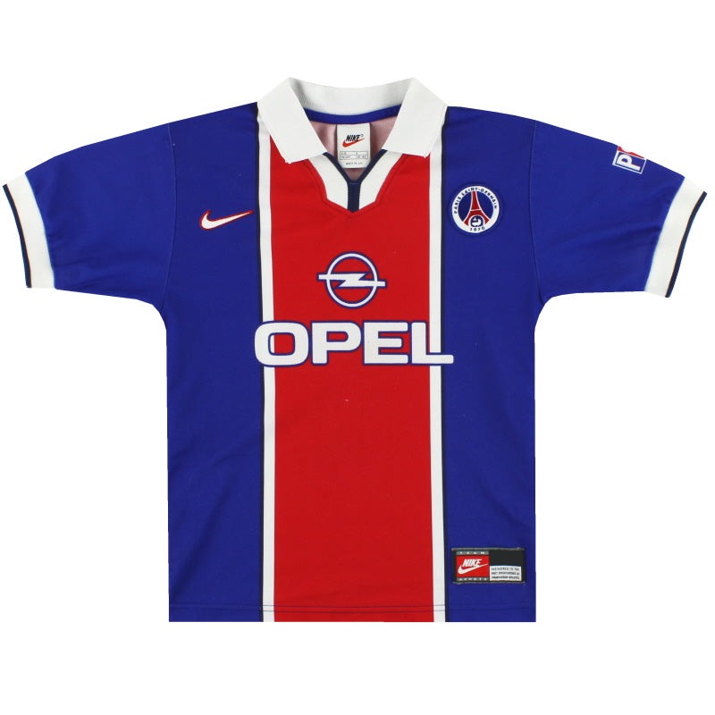 1997-98 Paris Saint-Germain Nike Home Shirt L Football Shirt