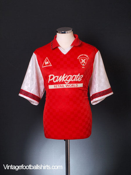 1997-98 Rotherham Home Shirt L Football Shirt