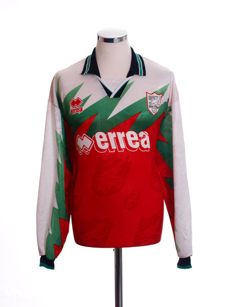 1997-98 Scarborough Away Shirt L/S XL Football Shirt