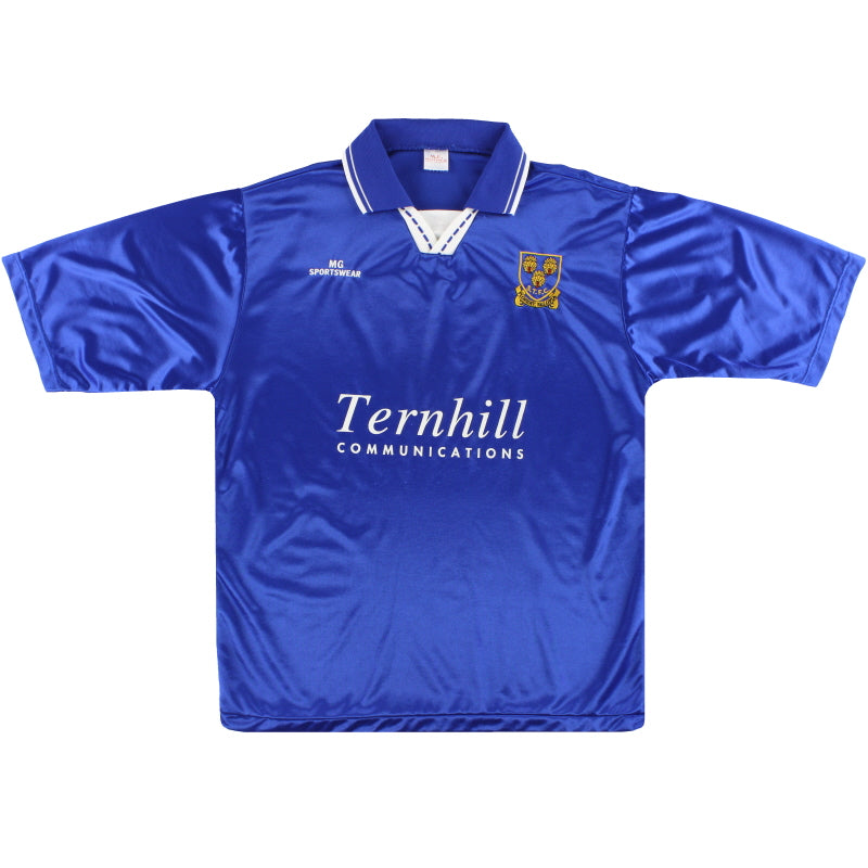 1997-98 Shrewsbury Home Shirt L Football Shirt