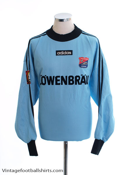 1997-98 Unterhaching Match Issue Goalkeeper Shirt #1 XXL Football Shirt