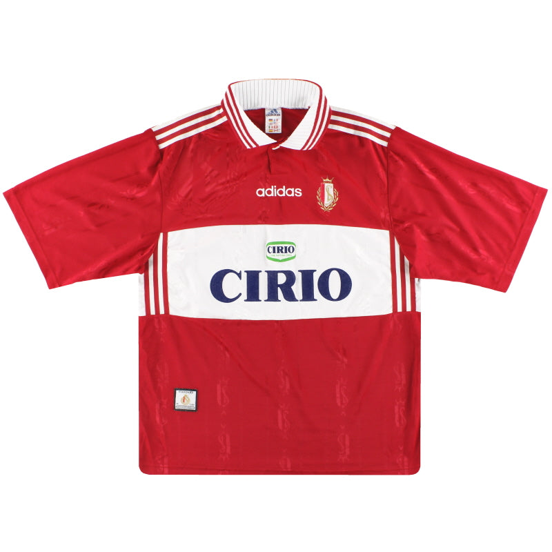 1997-98 Standard Liege adidas Home Shirt L Football Shirt