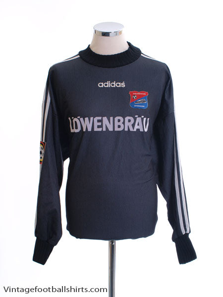 1997-98 Unterhaching Match Issue GK Shirt #1 XXL Goalkeeper Shirt