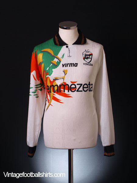 1997-98 Venezia Away Shirt L/S XL Football Shirt