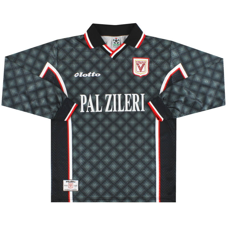 1997-98 Vicenza Lotto Away Shirt L/S M Football Shirt