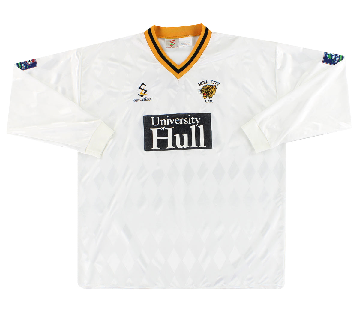 1997-98 Hull City Super League Player Issue Away Shirt #10 L/S XXL