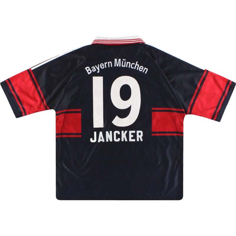 1997-99 Bayern Munich adidas Home Shirt Jancker #19 XXL Football Shirt