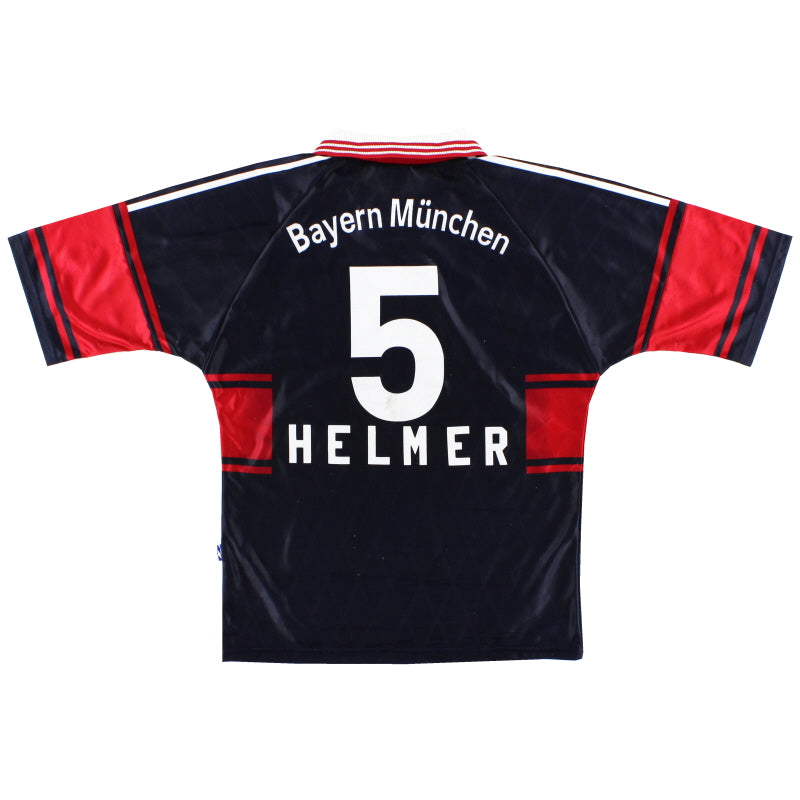 1997-99 Bayern Munich Home Shirt Helmer #5 S Football Shirt