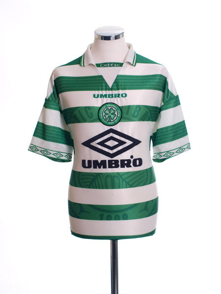 1997-99 Celtic Home Shirt L Football Shirt