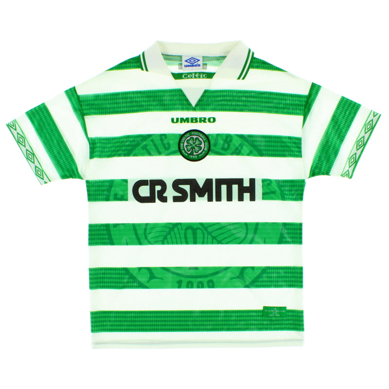 1997-99 Celtic Home Shirt L Football Shirt