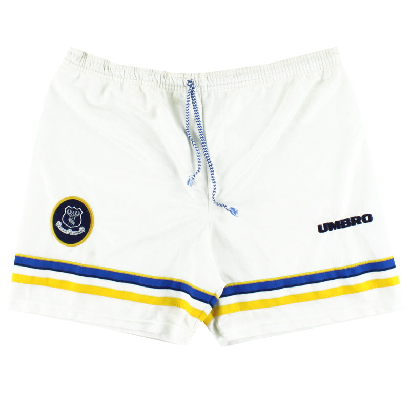 1997-99 Everton Umbro Home Shorts L Football Shorts
