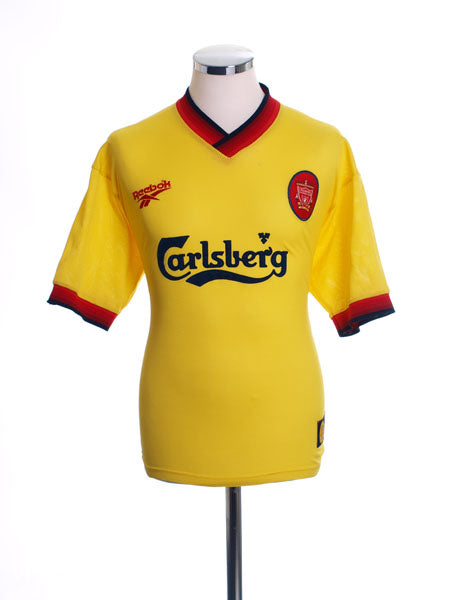 1997-99 Liverpool Away Shirt S Football Shirt