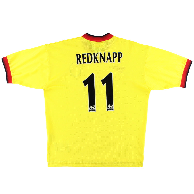 1997-99 Liverpool Reebok Away Shirt Redkanpp #11 L Football Shirt