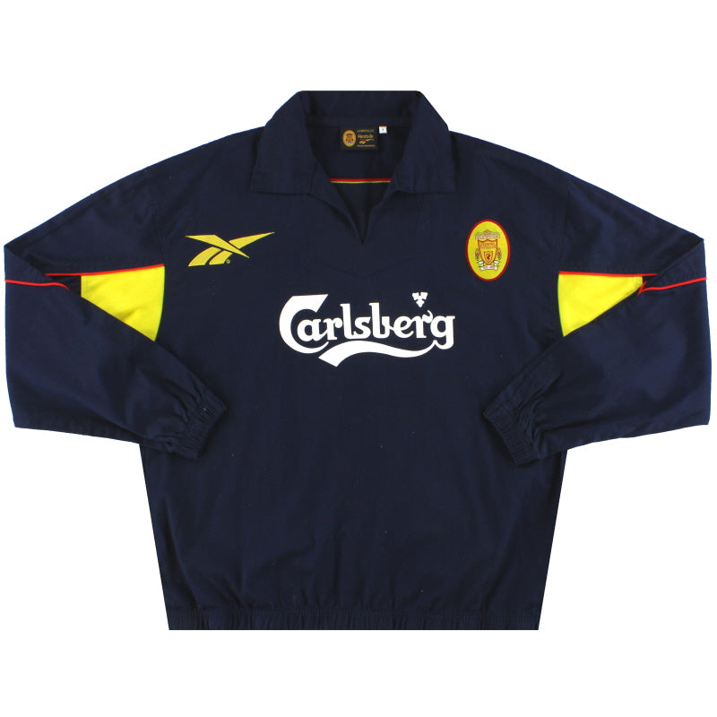 1997-99 Liverpool Reebok Drill Top *As New* M Training Top