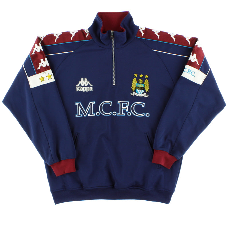 1997-99 Manchester City Kappa Drill Top XL Training Top