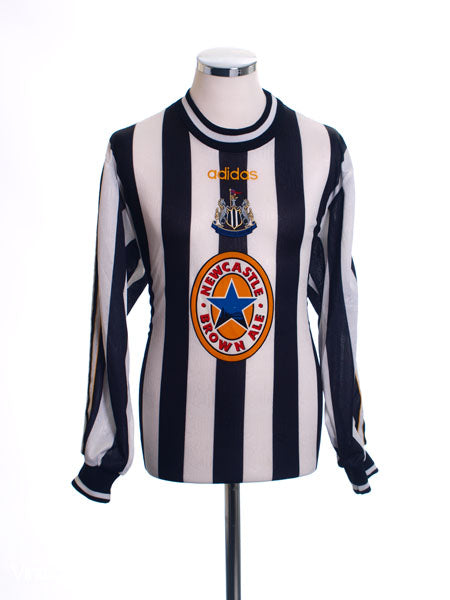 1997-99 Newcastle Home Shirt L/S *Mint* M Football Shirt