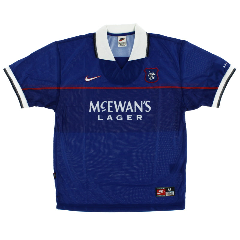 1997-99 Rangers Home Shirt XL Football Shirt