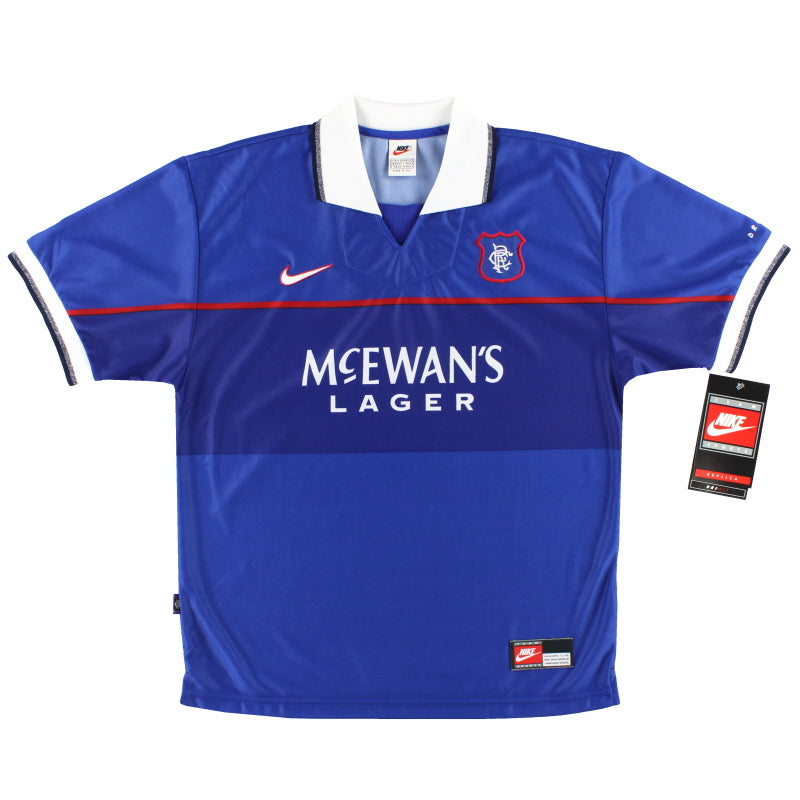 1997-99 Rangers Nike Home Shirt *BNIB* M Football Shirt