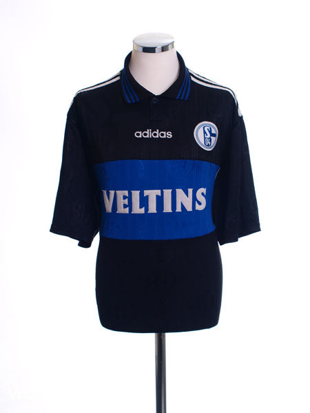 1997-99 Schalke Away Shirt L Football Shirt