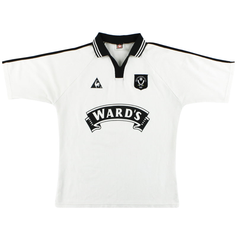 1997-99 Sheffield United Le Coq Sportif Away Shirt L Football Shirt