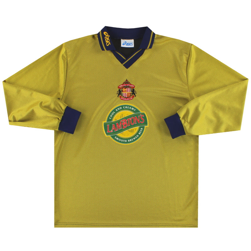 1997-99 Sunderland Asics Away Shirt *Mint* L/S XL Football Shirt