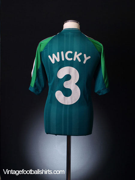 1997-99 Werder Bremen Home Shirt Wicky #3 M Football Shirt