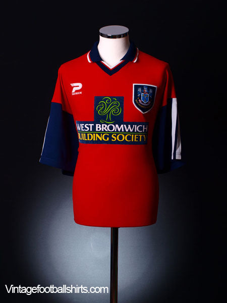 1997-99 West Brom Away Shirt L Football Shirt