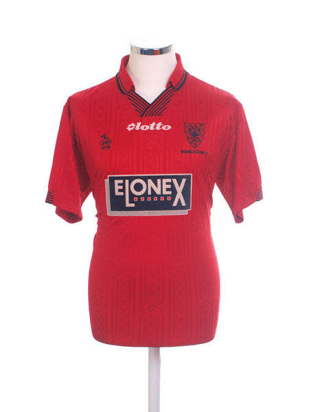 1997-99 Wimbledon Away Shirt M Football Shirt