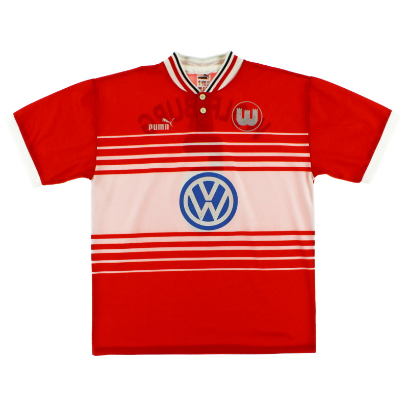 1997-99 Wolfsburg Away Shirt #5 XL Football Shirt