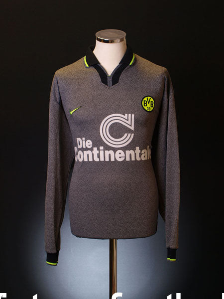 1997 Borussia Dortmund Away Shirt L/S XL Football Shirt