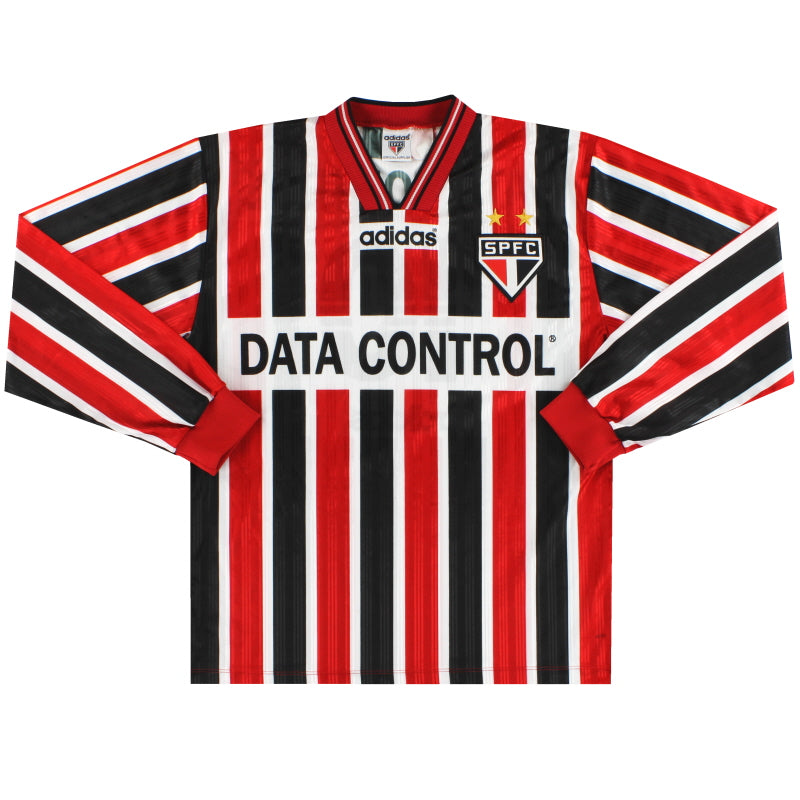 1997 Sao Paulo adidas Away Shirt L/S #10 XL Football Shirt