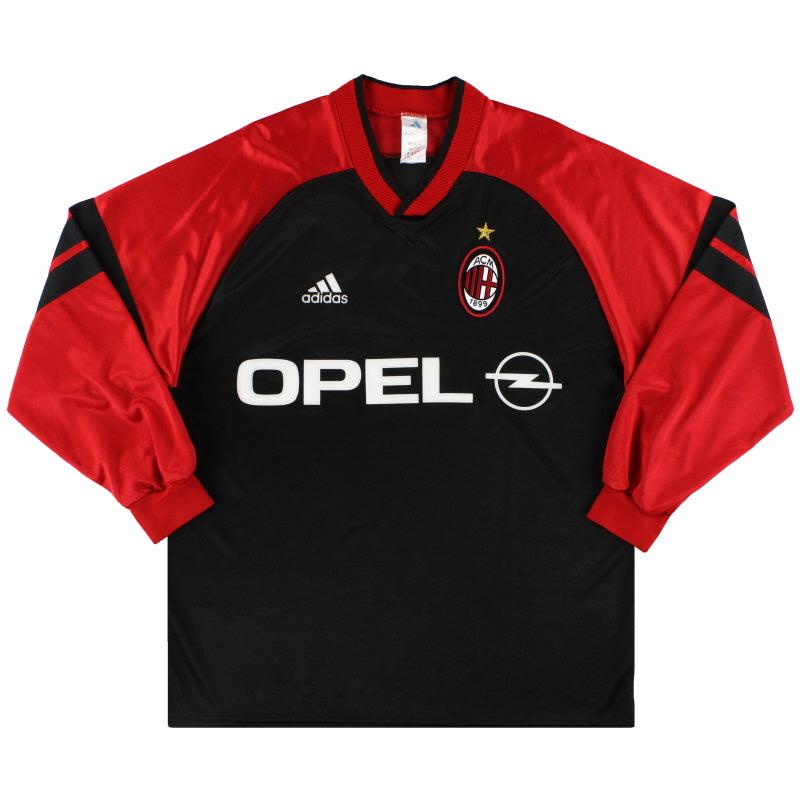 1998-00 AC Milan adidas Training Shirt L/S L Training Shirt
