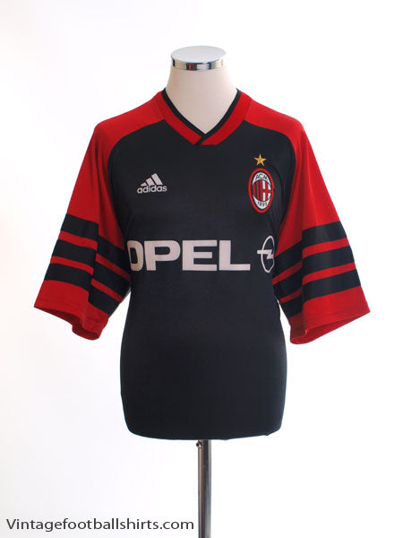 1998-00 AC Milan Training Shirt L Training Shirt