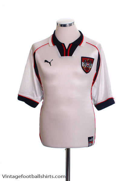 1998-00 Austria Home Shirt S Football Shirt