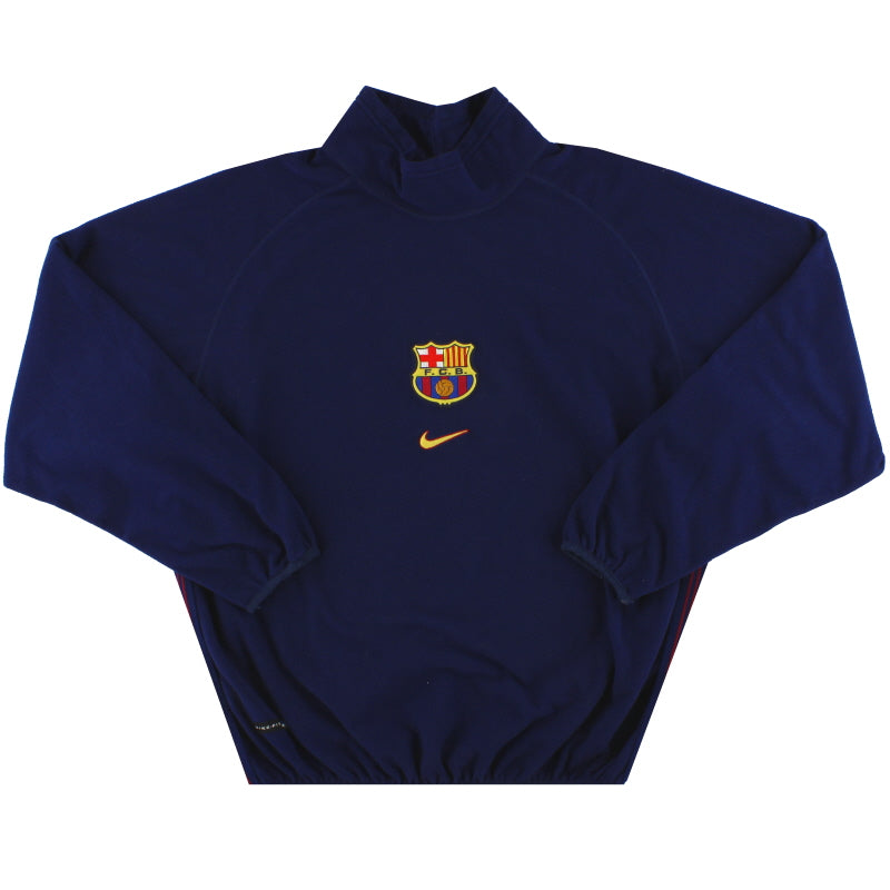 1998-00 Barcelona Nike Fleece M Football Shirt