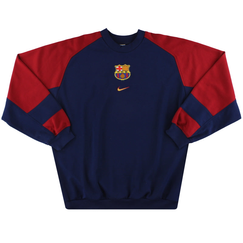 1998-00 Barcelona Nike Sweatshirt L Sweatshirt
