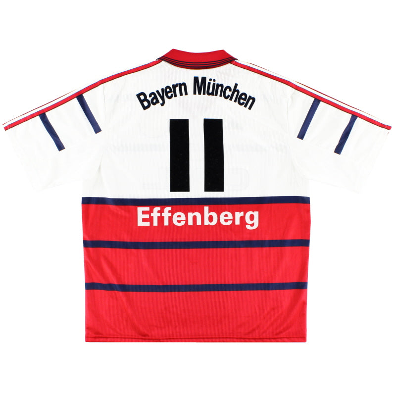 1998-00 Bayern Munich Away Shirt Effenberg #11 XL Football Shirt