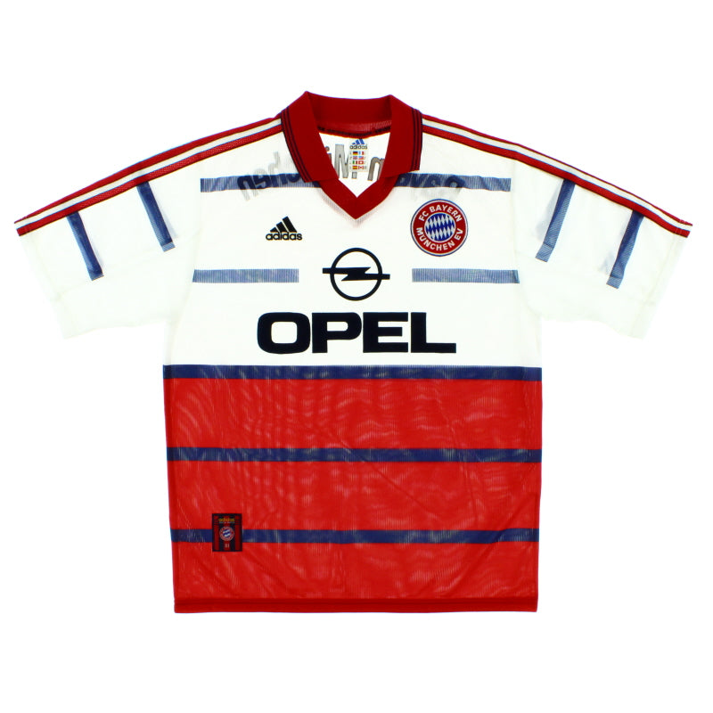 1998-00 Bayern Munich Away Shirt L Football Shirt
