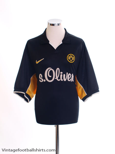 1998-00 Borussia Dortmund Away Shirt L Football Shirt