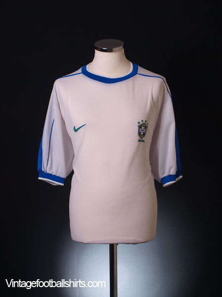 1998-00 Brazil Third Shirt XL Football Shirt