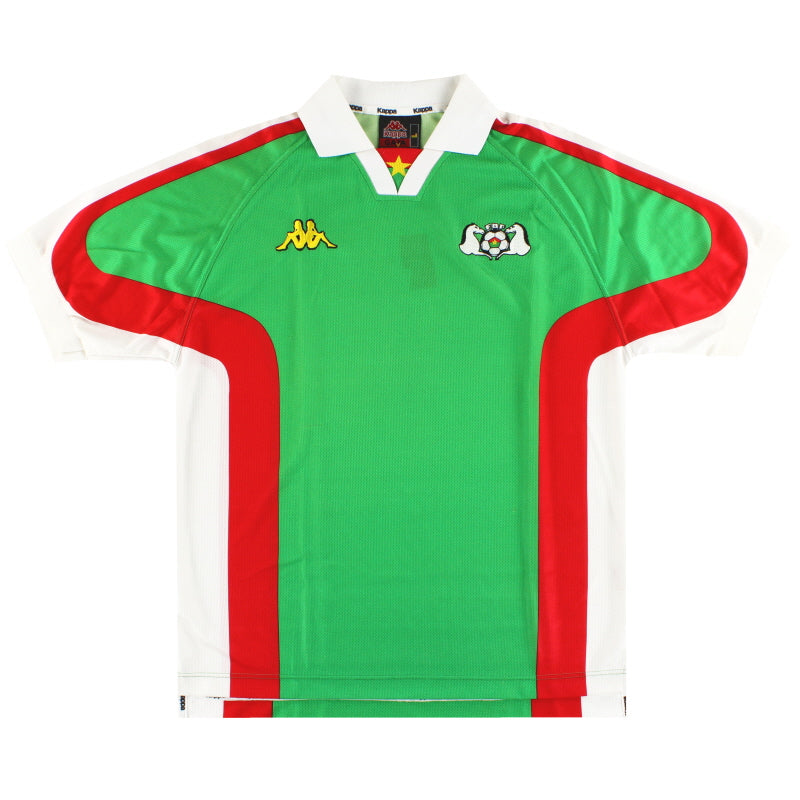 1998-00 Burkina Faso Kappa Home Shirt L Football Shirt