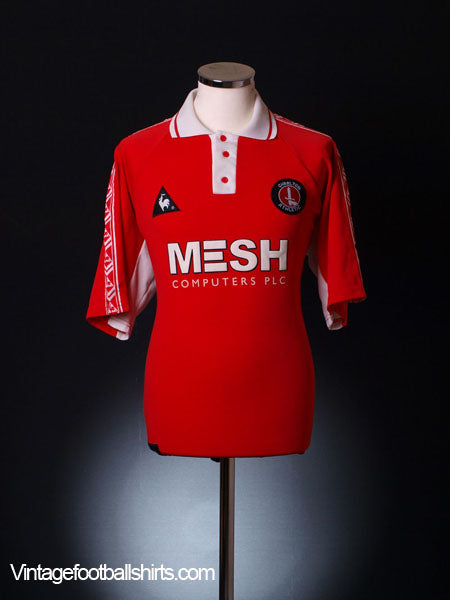 1998-00 Charlton Home Shirt L Football Shirt