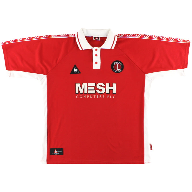 1998-00 Charlton Le Coq Sportif Home Shirt XL Football Shirt