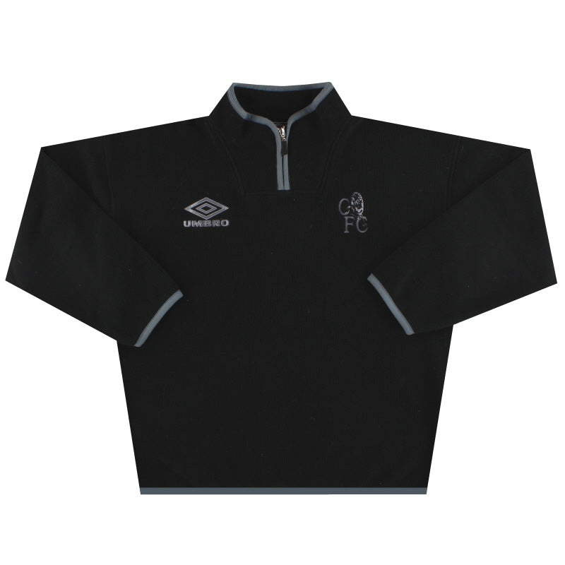 1998-00 Chelsea Umbro 1/4 Zip Fleece L Football Shirt