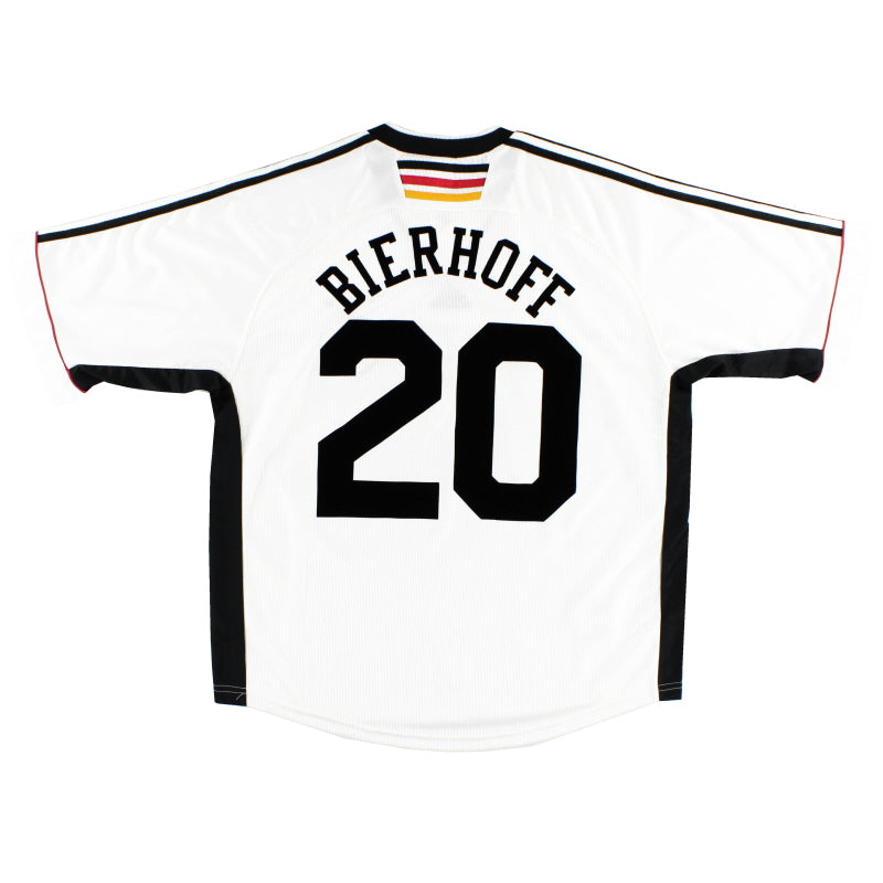 1998-00 Germany Home Shirt Bierhoff #20 *Mint* XL Football Shirt