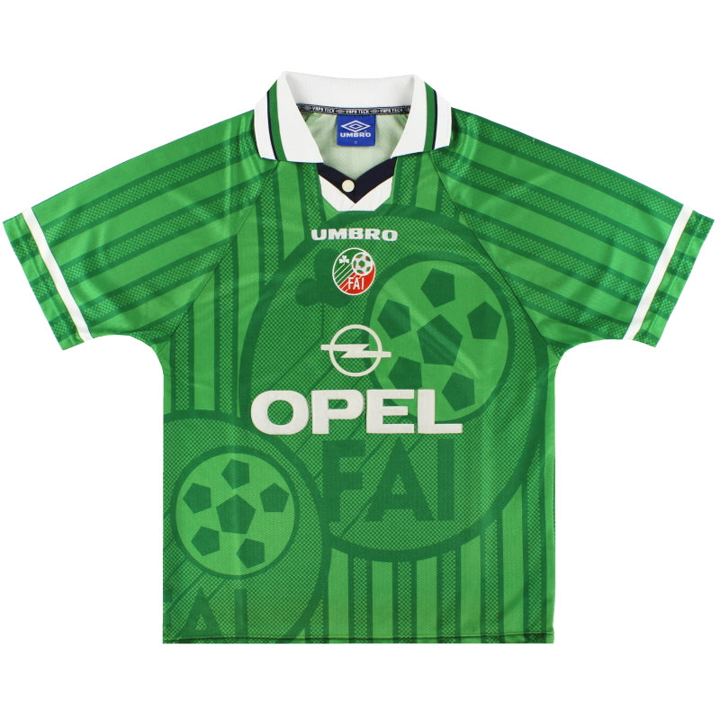 1998-00 Ireland Umbro Home Shirt M Football Shirt